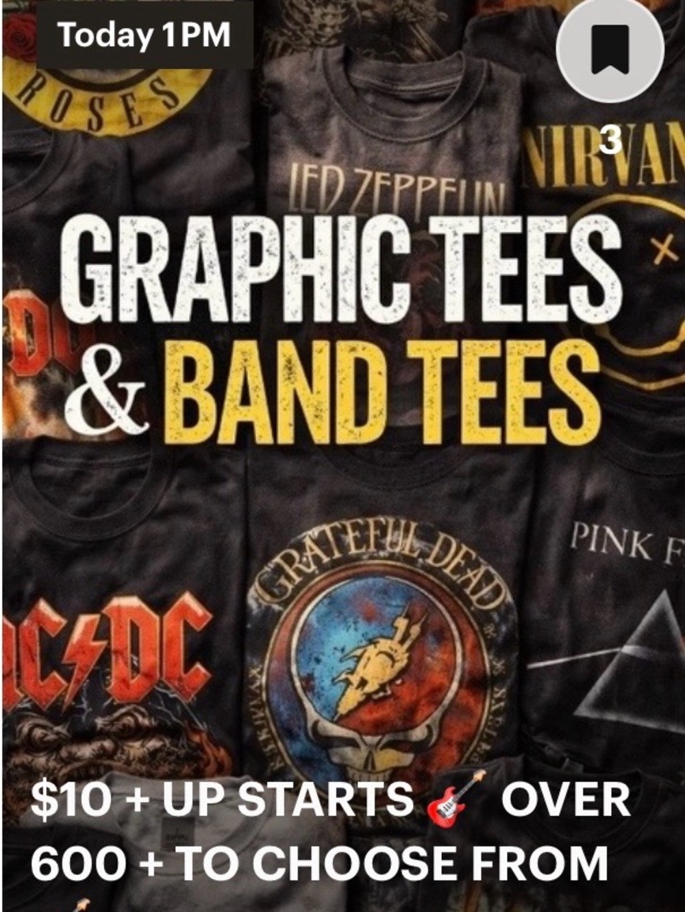 LIVE SHOW FLYER - Picture 1 of 1
